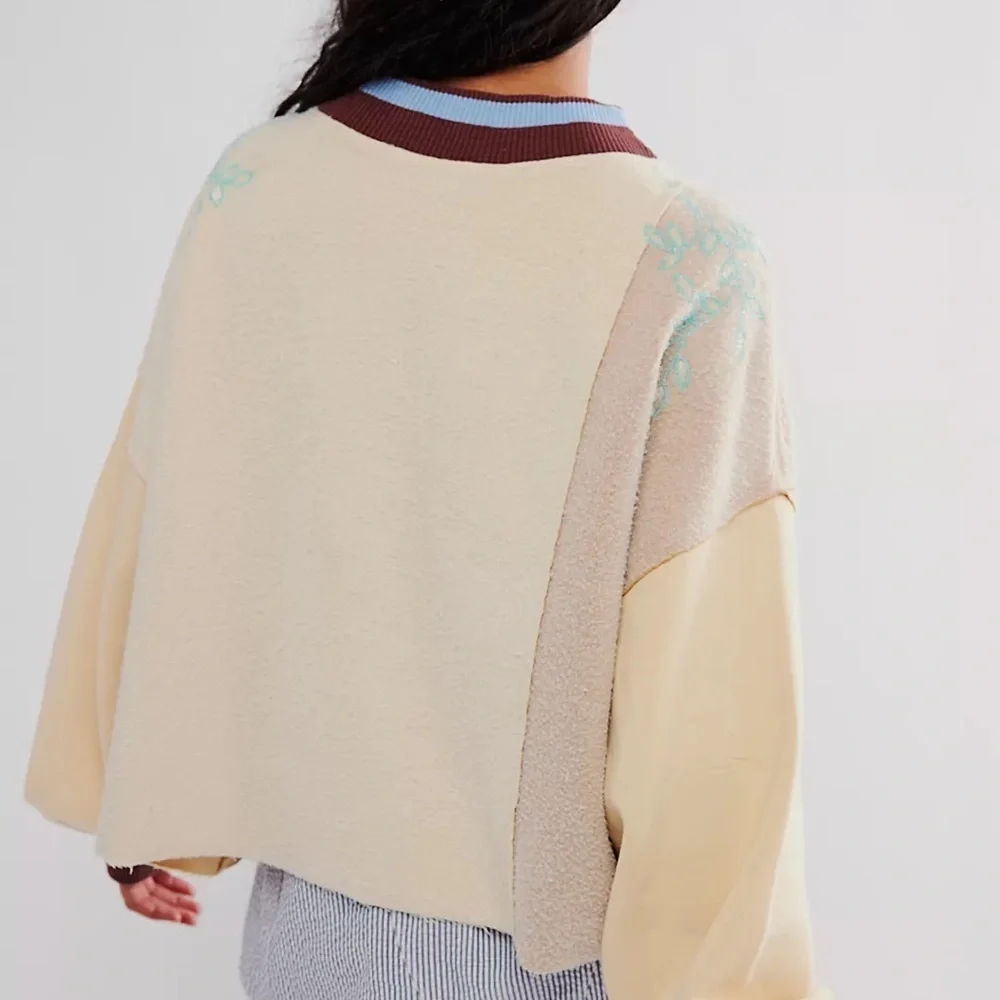Free People Bali Daydreams Pullover Size Small NWT